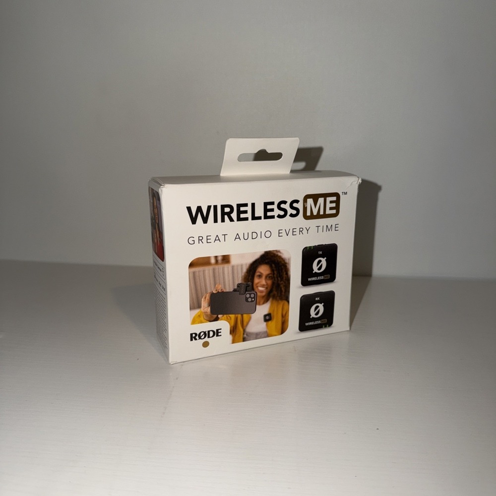 Rode Wireless ME Clip-on Gold  Wireless Microphone System-BRAND NEW.